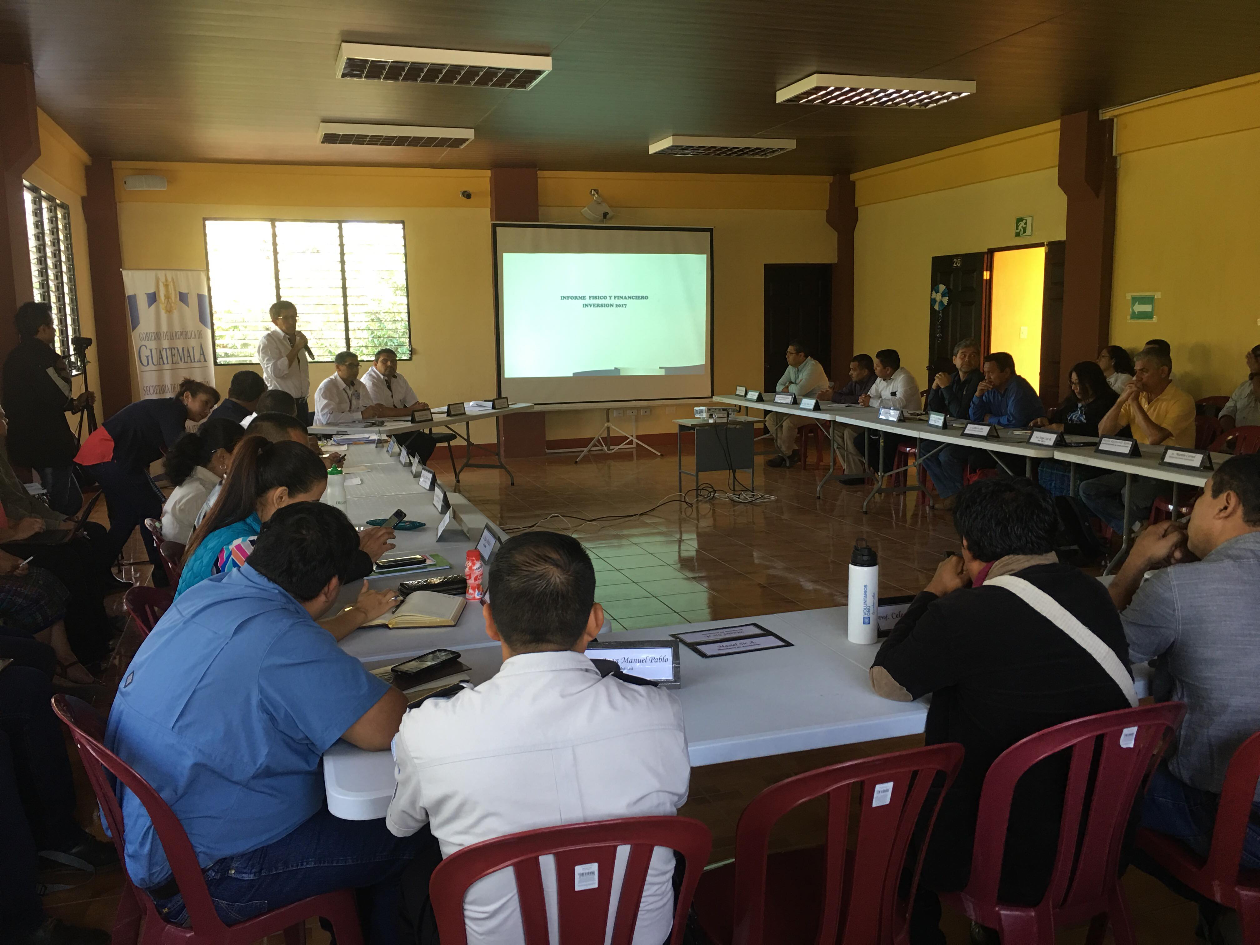 2°. Reunión Ordinaria del Consejo Departamental de Desarrollo B.V.