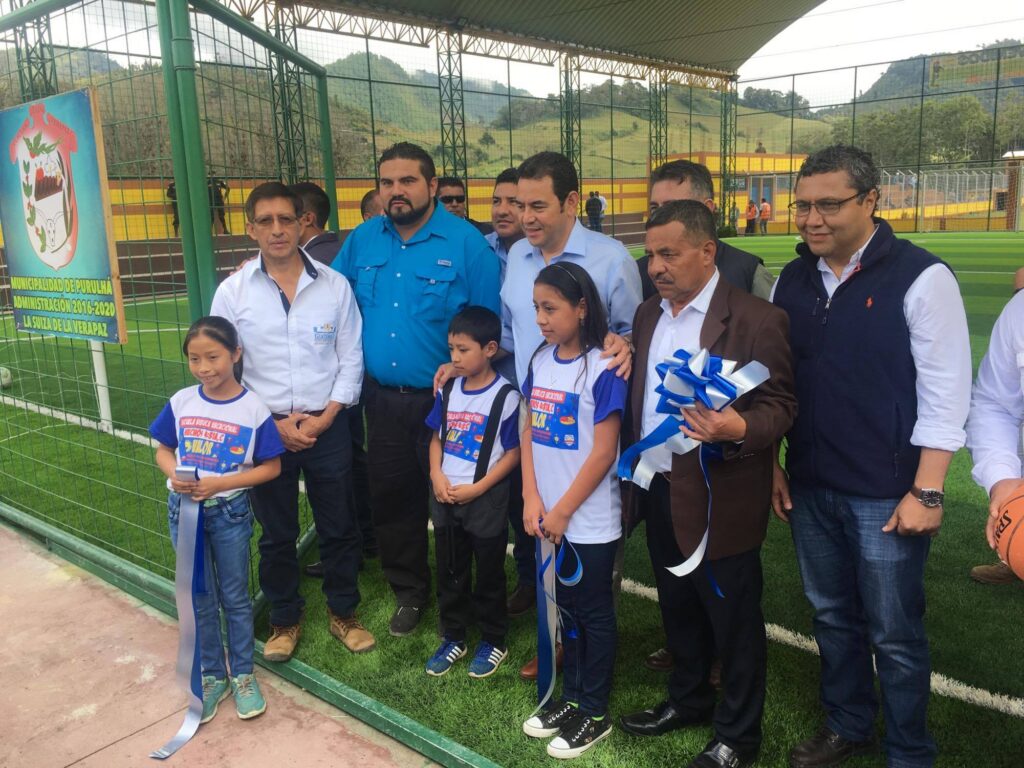 Inauguración de Proyectos en el Municipio de Purulhá Baja Verapaz