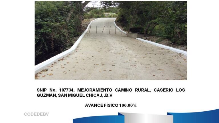 Avance Físico Proyectos de Inversión 2017