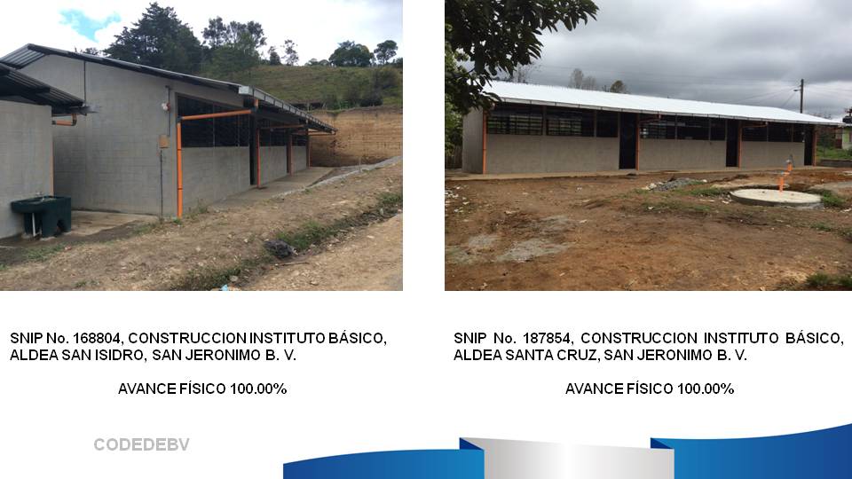 Avance Físico Proyectos de Inversión 2017