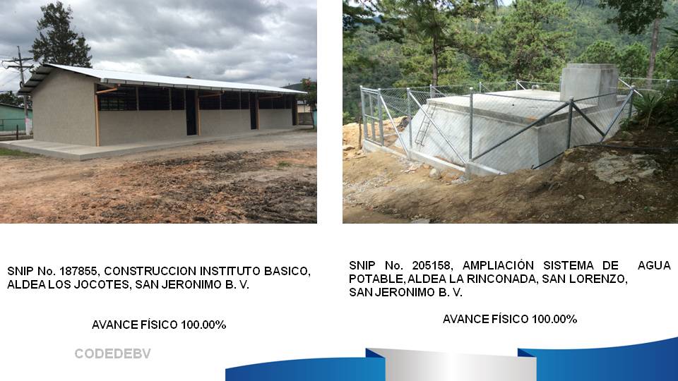 Avance Físico Proyectos de Inversión 2017