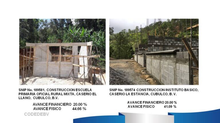 Avance Físico Proyectos de Inversión 2017