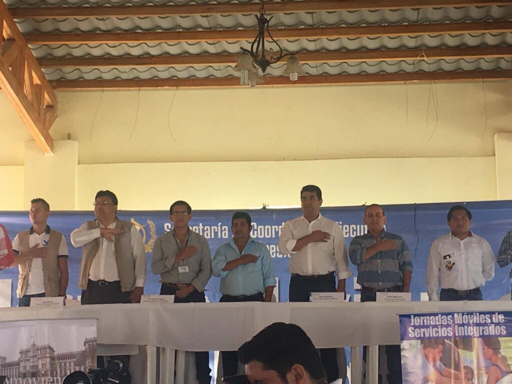 Jornada Móvil de Servicios Integrados en Rabinal, Baja Verapaz