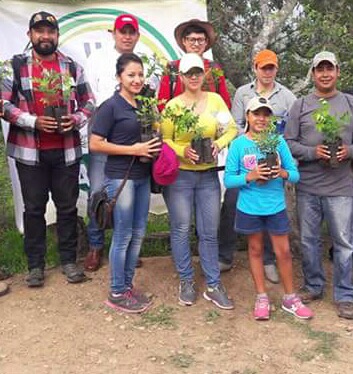 Siembra de Arbolitos en el Evento Un Millón de Arboles por Salamá