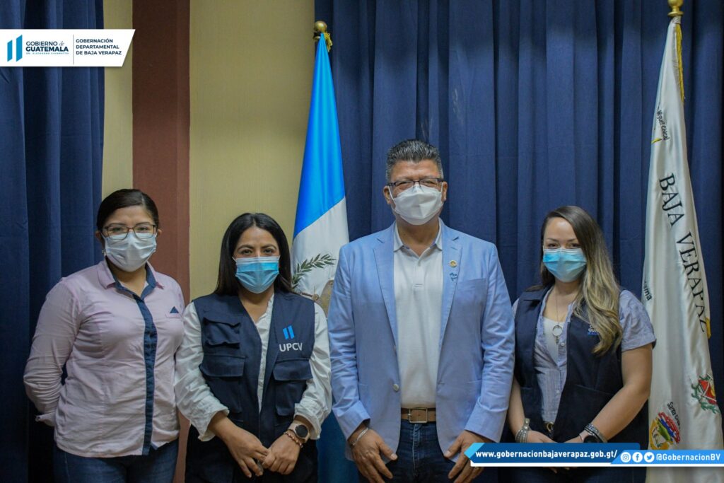 Reunión de trabajo con la Unidad Para La Prevención Comunitaria De La Violencia – UPCV. del Ministerio de Gobernación