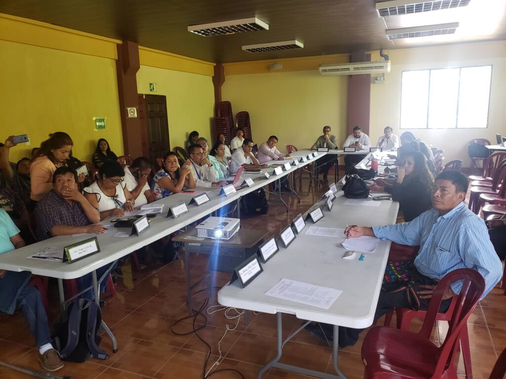 Reunión Ordinaria Consejo Departamental de Desarrollo de Baja Verapaz