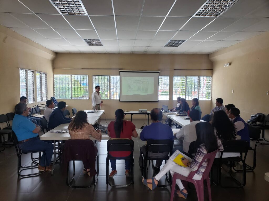 Reunión Ordinaria Unidad Técnica Departamental, Baja Verapaz