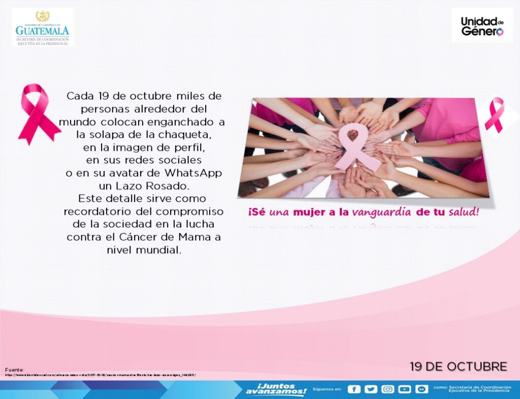 Semana de Lucha Contra El Cáncer de Mama